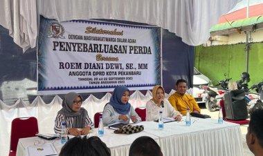 Anggota DPRD Roem Diani Dewi Sosialisasikan Perda No 14 Tahun 2018