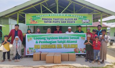 BEM ITP2I Sukseskan Cooling System Bakhti Sosial Dan Pembagian Takjil