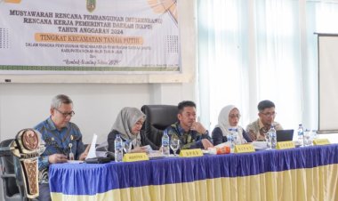 Bupati Rohil Pimpin Musyawarah Kecamatan Tanah Putih dalam Musrenbang