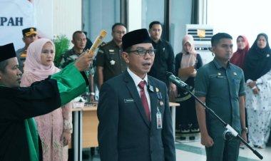 Bupati Suhardiman mengadakan pelantikan penjabat Sekretaris Daerah melalui sesi Zoom, sambil menekankan pentingnya pelaksanaan tugas dan fungsi dengan penuh tanggung jawab