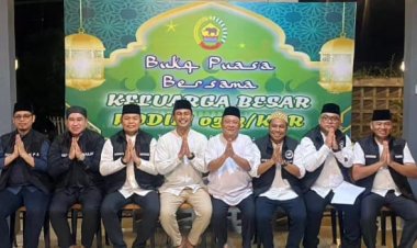 Kapolres AKBP Suwinto SH SIK Buka Puasa Bersama Forkopimda Di Makodim 0313/KPR