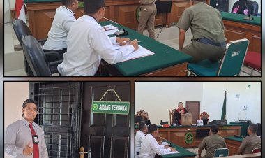 Sidang Pertama Di PN Pelalawan, Pemilik Warung Remang-remang Divonis 1 Bulan Kurangan