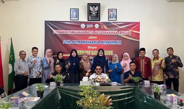 STIH PUTRI MAHARAJA PAYAKUMBUH JALIN KERJASAMA DENGAN KANTOR HUKUM HUMANITY DAN NAGARI BANJA LOWEH