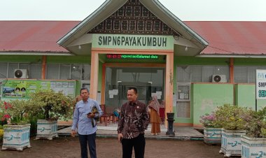 AIR PEKARANGAN MENYEMBUR KE KOMPLEK PERUMAHAN: SMP NEGERI 6 PAYAKUMBUH DIDATANGI KANTOR HUKUM