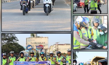 Kapolres Pelalawan AKBP Suwinto SH SIK Giat Patroli Dan Binluh Dalam Rangka OPS Patuh Lancang Kuning 2024