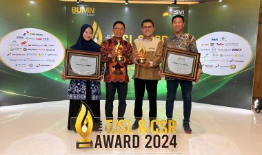 *Sejalan dengan SDG’s, PHE NSO dan PEP Lirik Field Raih Penghargaan Gold dalam Ajang TJSL & CSR Award 2024*