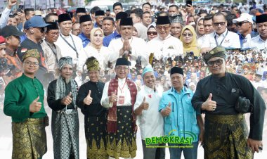Nasir-Wardan Resmi Mendaftar di Pilgub Riau 2024 dengan Dukungan 8 Partai Politik