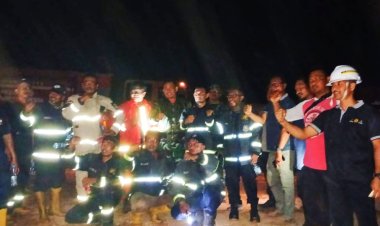 Kawasan GS Zamrud PT Bumi Siak Pusako Di Lalap Si jago Merah
