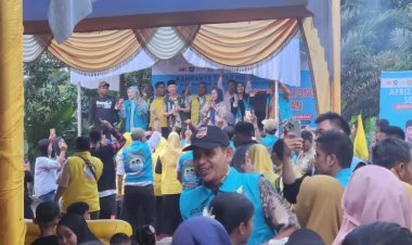 Antusiasme Ribuan Warga Balai Jaya Dukung Kemenangan ASSET di Pilkada Rohil 2024