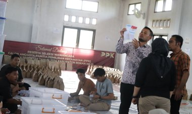 Seluruh KPU di Riau Rampungkan Proses Sortir dan Pelipatan Surat Suara