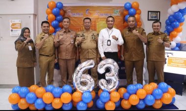 Sekdako Pekanbaru Indra Pomi Nasution Hadiri Jamuan Makan Siang HUT Ke-63 PT. Bank Sumut di Pekanbaru