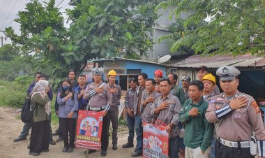 Humanis Personil Polantas Pelalawan Sambangi Karyawan Perusahaan Sampaikan Pesan Kamtibmas Pilkada damai