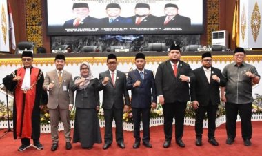 Pimpinan DPRD Pekanbaru Periode 2024-2029 Resmi Dilantik, Siap Wujudkan Kemajuan Kota