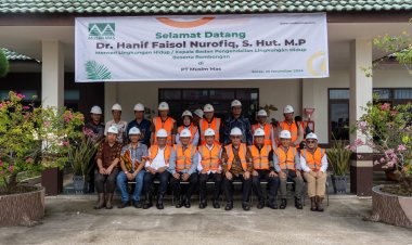 Susun Roadmap Pengurangan Emisi GRK, Menteri LH Hanif Faisol Kunjungi PT Musim Mas