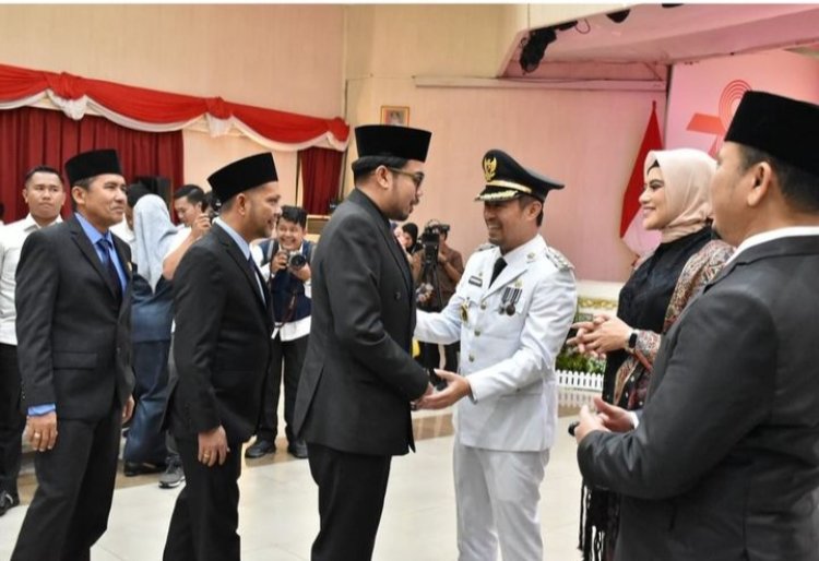 Risnandar Mahiwa Resmi Dilantik Sebagai Pj Walikota Pekanbaru, Tengku Azwendi Fajri Berikan Dukungan Penuh