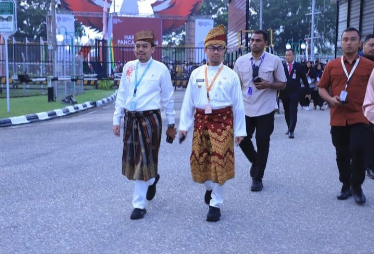 Wakil Ketua DPRD Pekanbaru dan Pj Walikota Hadir di Upacara Pancasila 2024 di Blok Rokan