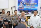 Kapolres Pelalawan gelar Rilis Akhir Tahun 2024,  Sejumlah Tindak Pidana Mengalami Penurunan.