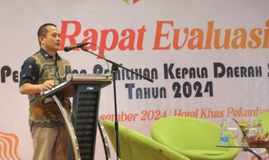 Bawaslu Provinsi Riau Gelar Evaluasi Pengawasan Pilkada Serentak 2024
