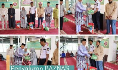 Momentum Akhir Tahun, UPZ Bapenda Pekanbaru Salurkan Zakat 2024