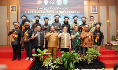 Gudang Logistik BNPB Agandugume Diresmikan, Yonif 751/VJS Mendapat Apresiasi Dari Menko PMK RI