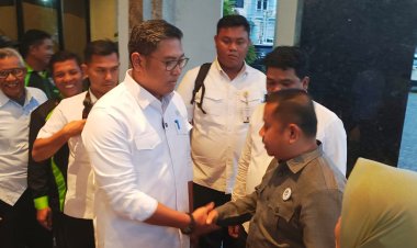 Bentuk Kedekatan Tengku Efrisyah Putra Dengan Wamen Pertanian Sebagai Ketum APPSI Lantik DPD APPSI Pelalawan 2025-2030