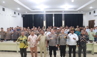 Sukseskan ASTA CITA Presiden Prabowo, Polres Pelalawan Gandeng  Perusahaan Sawit Melalui Program Ketahanan Pangan Di Kabupaten Pelalawan