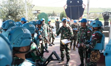 Menjelang Akhir Misi, Satgas Indobatt XXIII-R/UNIFIL Tetap Tunjukkan Profesionalisme di Lebanon