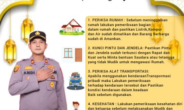 Polsek Sungai Mandau : Lima Tips Mudik Lebaran Aman dan Nyaman