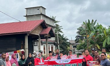 PT EMP Energi Riau Salurkan Bantuan untuk Korban Banjir di Kecamatan Kerumutan