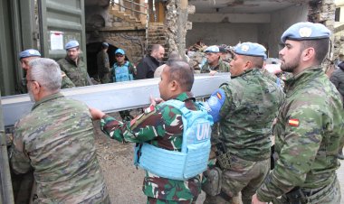 Cimic Satgas Indobatt XXIII-R/UNIFIL Bersama G9 Cimic Sector East dan Cimic Spanbatt, Di Akhir Misi Berkolaborasi untuk Berdonasi