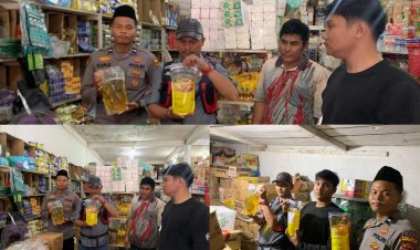 Polsek Kelayang Periksa Volume Minyak Goreng "Minyak Kita", Pastikan Sesuai Standar