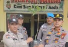 Bibit Pohon : Kapolres Siak Beri Kado Unik kepada Personel Ulang Tahun