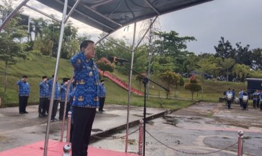 Wabup H Husni Thamrin Pimpin Apel Hari Kesadaran Nasional, Pesan Kepada ASN Dan Honorer