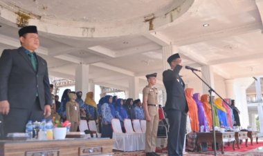 Wakil Bupati Rohil Pimpin Upacara Hari Otonomi Daerah 2025, Soroti Peran Daerah dalam Pembangunan