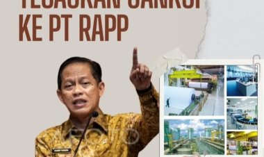 Group APRIL/PT RAPP Meraih Proper Biru, Jikalahari  Itu Belum Layak