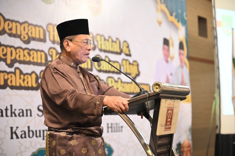 IKM Rohil Gelar Halal Bi Halal di Pekanbaru, Bupati H. Bistamam Ajak Masyarakat Dukung Pembangunan