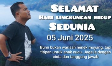 Jumri Harmadi Ketua Umum PNBM Riau Mengucapkan Hari Lingkungan Hidup Sedunia Dan Apresiasi Menteri Lingkungan Hidup