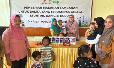 EMP Energi Riau Bantu Atasi Stunting Lewat Program Sosial Berkelanjutan