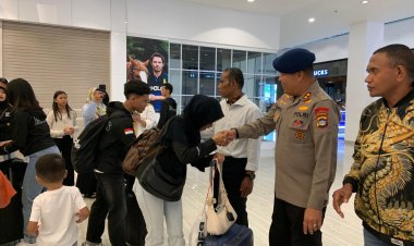 Wadansat Brimob Polda Kepri mewakili Dansat Brimob, Melepas Kontingen INKANAS Mengikuti Kejuaraan Internasional di 3 Negara