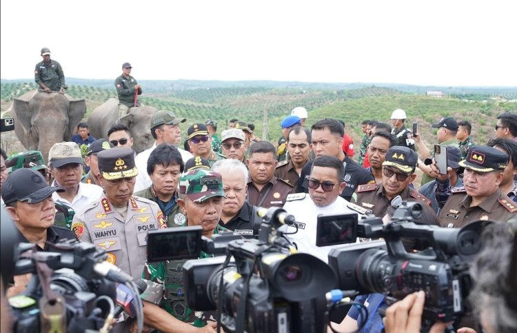 Langkah Tegas Satgas PKH Selamatkan Kawasan Taman Nasional Tesso Nilo Aset Negara Dari Aktivitas Ilegal Dan  Merupakan Situs Warisan Dunia UNESCO