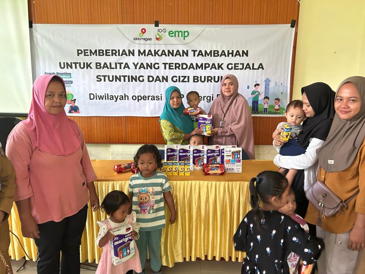EMP Energi Riau Bantu Atasi Stunting Lewat Program Sosial Berkelanjutan