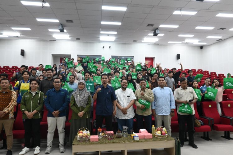 EMP Bentu Limited dan Universitas Riau Gelar Seminar Lingkungan, Salurkan 1.000 Bibit untuk Penghijauan, dan Gelar Lomba Maket dari Plastik Bekas