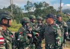 Panglima Komando Operasi Swasembada Tinjau Jajaran Pos Yonif 751/VJS, Apresiasi Kinerja dan Perhatian Prajurit pada Kesehatan Pos