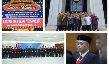 Kapten Chk Dede Andriawan, S.St(Han)., S.IP., S.H. Resmi Dilantik Jabatan Baru Kasubbag Hubungan Lembaga Negara