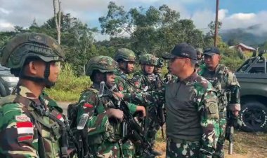 Panglima Komando Operasi Swasembada Tinjau Jajaran Pos Yonif 751/VJS, Apresiasi Kinerja dan Perhatian Prajurit pada Kesehatan Pos