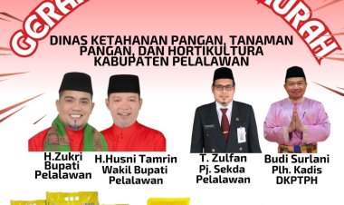 1 Ton Minyak  SunCo Dan Beras SPHP Habis Terjual Di Serbu Masyarakat Dalam Operasi Pasar Murah Di Kota Pangkalan Kerinci