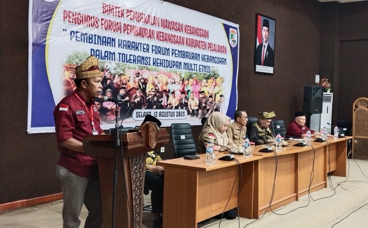Bimtek Pembekalan Wawasan Kebangsaan Pengurus Forum Pembaharuan Kebangsaan Kabupaten Pelalawan