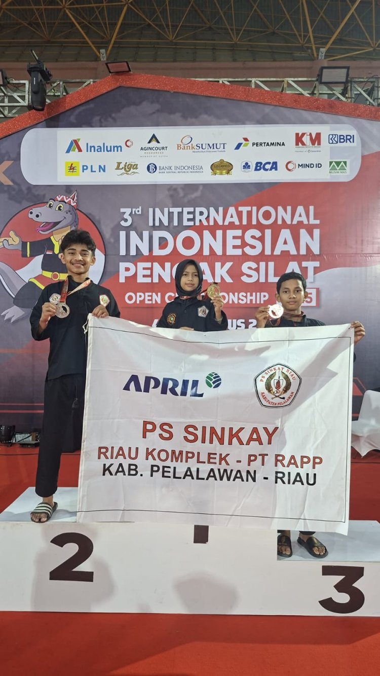 Tiga Medali untuk PS Sinkay RAPP di 2nd International Student Pencak Silat Open Championship 2025