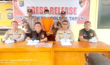 Polsek Tapung Ungkap Kasus Curanmor Dan Penggelapan Di 9 TKP Dan 1 Masih DPO