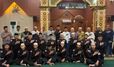 Program Brimob Religi, Wadansat Brimob Polda Kepri Sambangi Rumah Ibadah Shalat Subuh Berjemaah